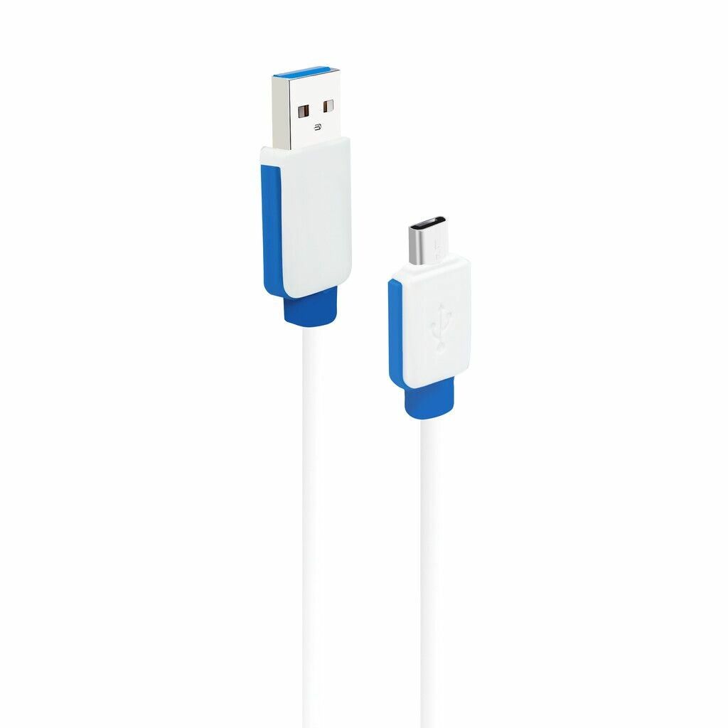 Cable USB Only ECO Liso Micro USB 1.5A MOD 24 Blanco
