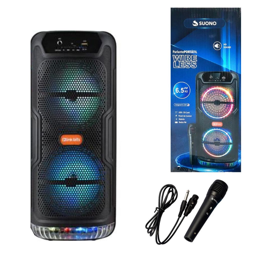 Parlante Suono 6,5'' X 2 GTS-1565