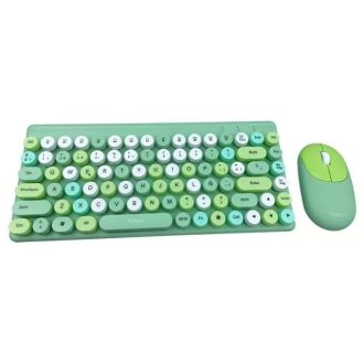 Teclado + Mouse Inalambrico Noga S5700 Verde