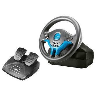 Volante + Pedalera Noga Gamin Wheel ST-V06 PS3/PS4/PC