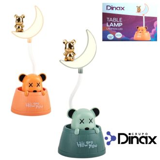 Lampara de escritorio Dinax Animales DX-TABLAMP