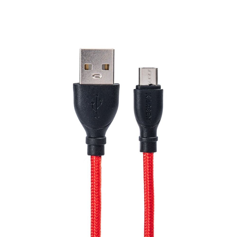 Cable datos Karsen C-102 V8 Rojo - Imagen de 2