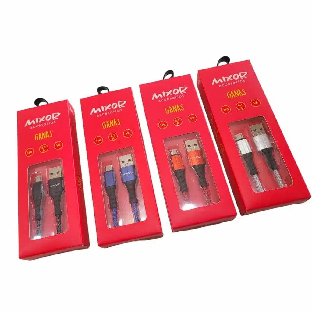 Cable Datos Mixor Ganas V8 4.1A MOD 104