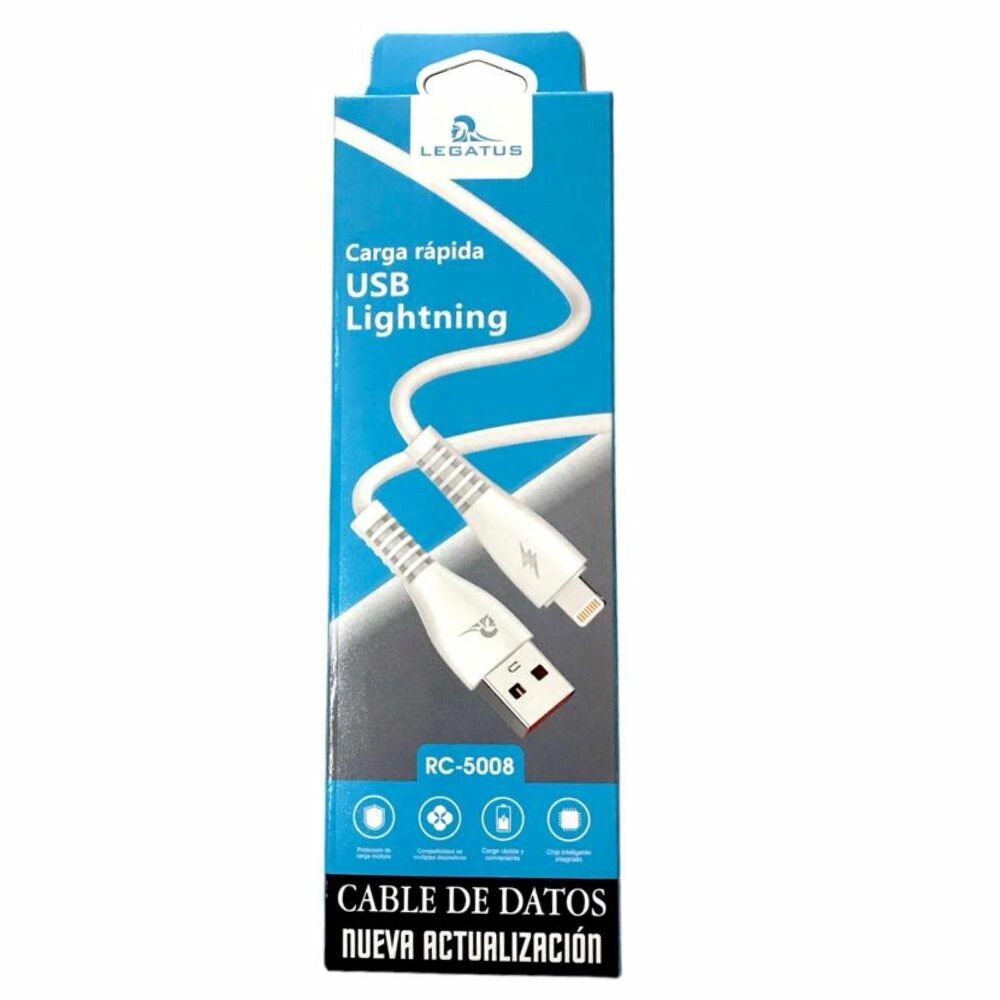 Cable Legatus Lightning RC-5008 Blanco