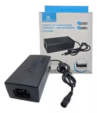 Cargador Universal de Notebook Legatus 10 Pines LCU120A