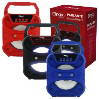 Parlante Bluetooh Dinax 4'' 400w Colores Varios DX4PAR5W5