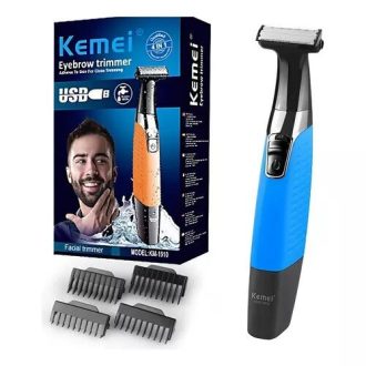 Cortadora de Barba Kemei KM-1910 USB