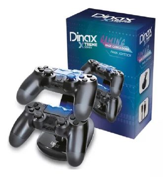 Base de Cargador Dinax P/ Joystick PS4 DXBA2CAJOY