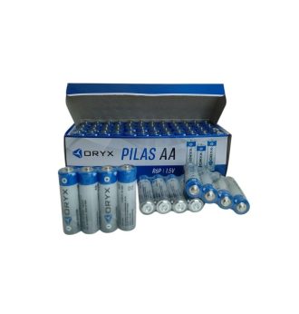 Pilas Oryx AA caja x 60u 1.5v OR-0155