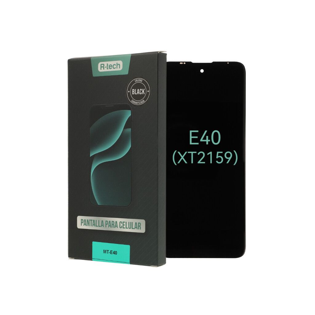 Modulo Motorola E40 Original-Black R-Tech - Imagen de 3