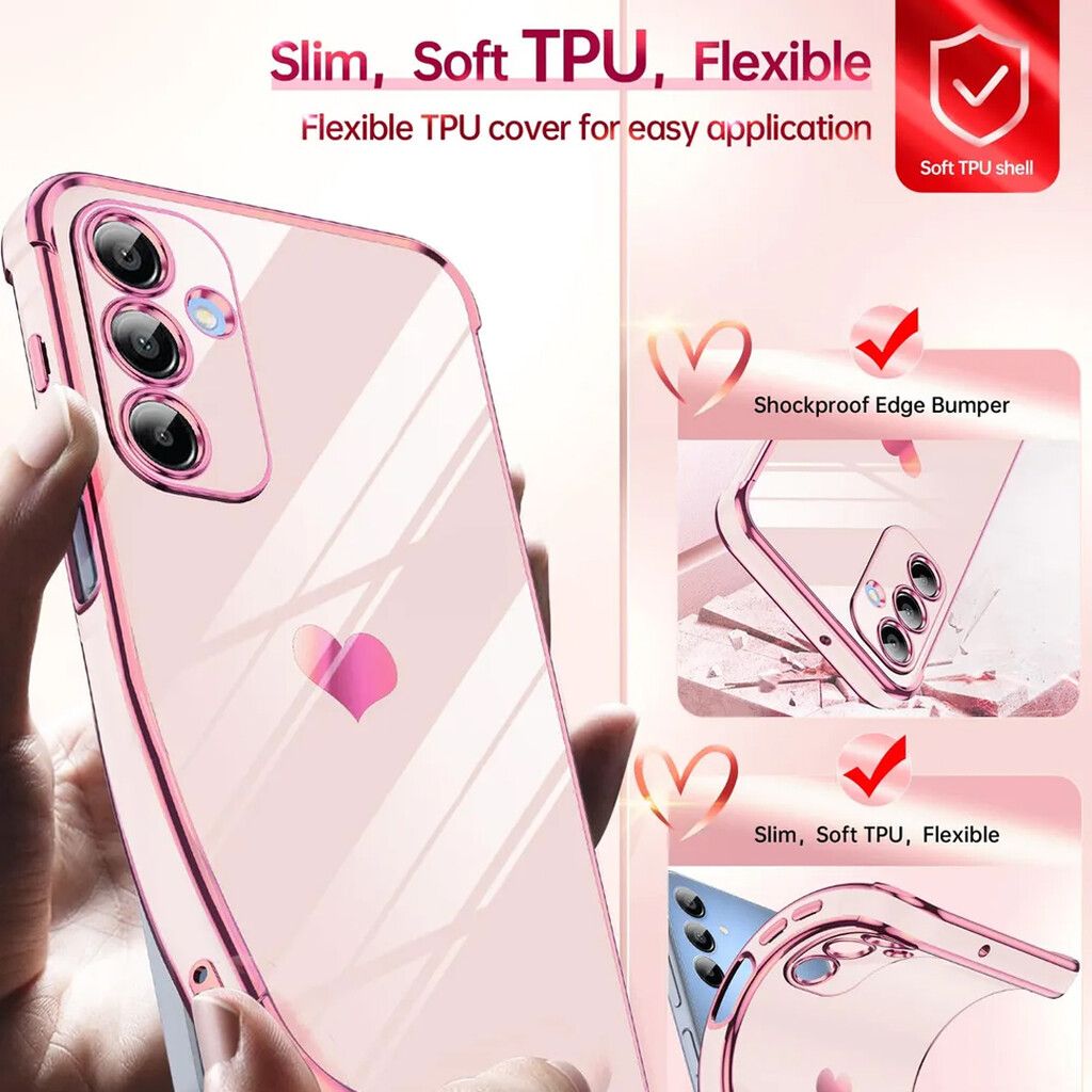TPU Silicona Heart Samsung A15 - Imagen de 6