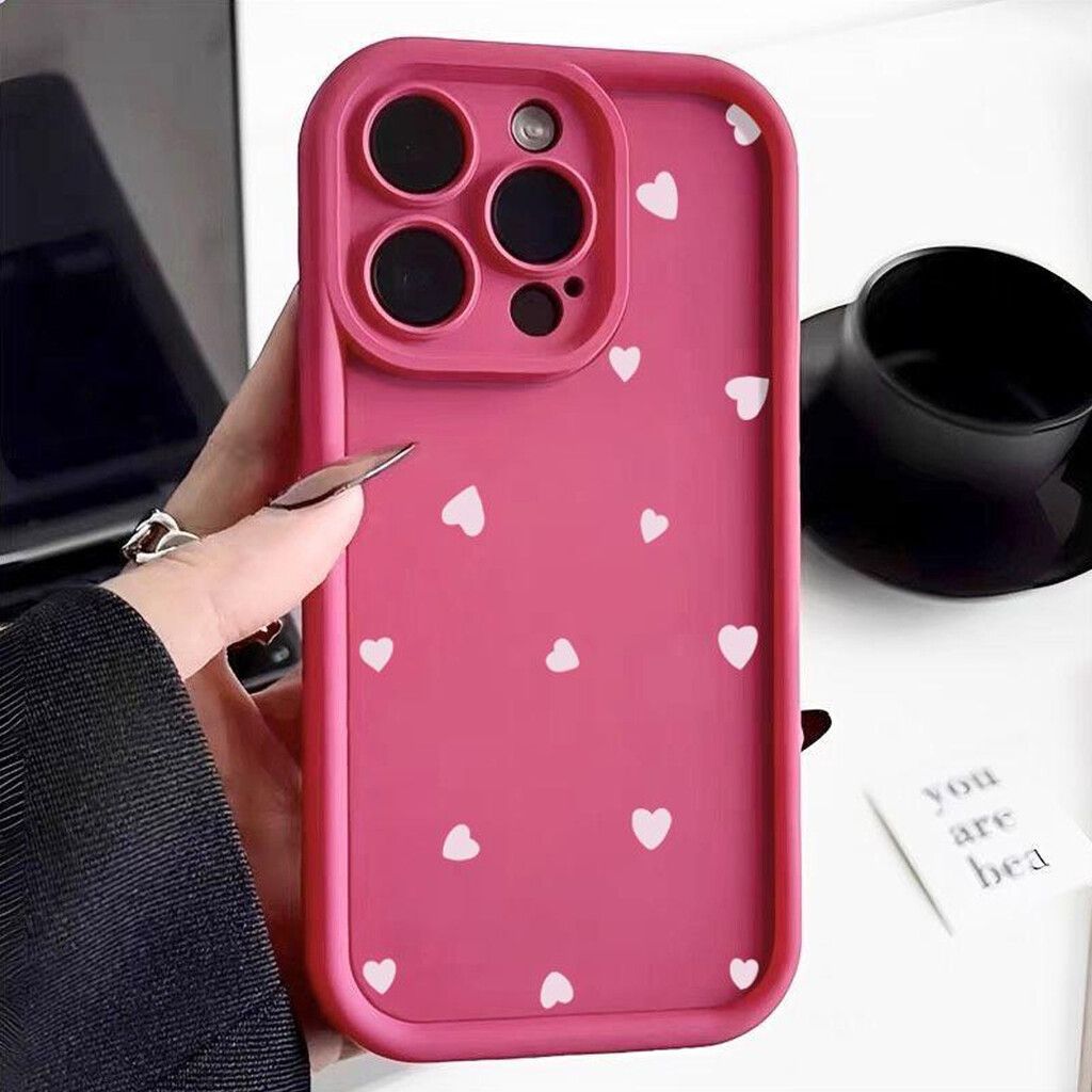 TPU Silicona Heart Iphone 16 Pro Max