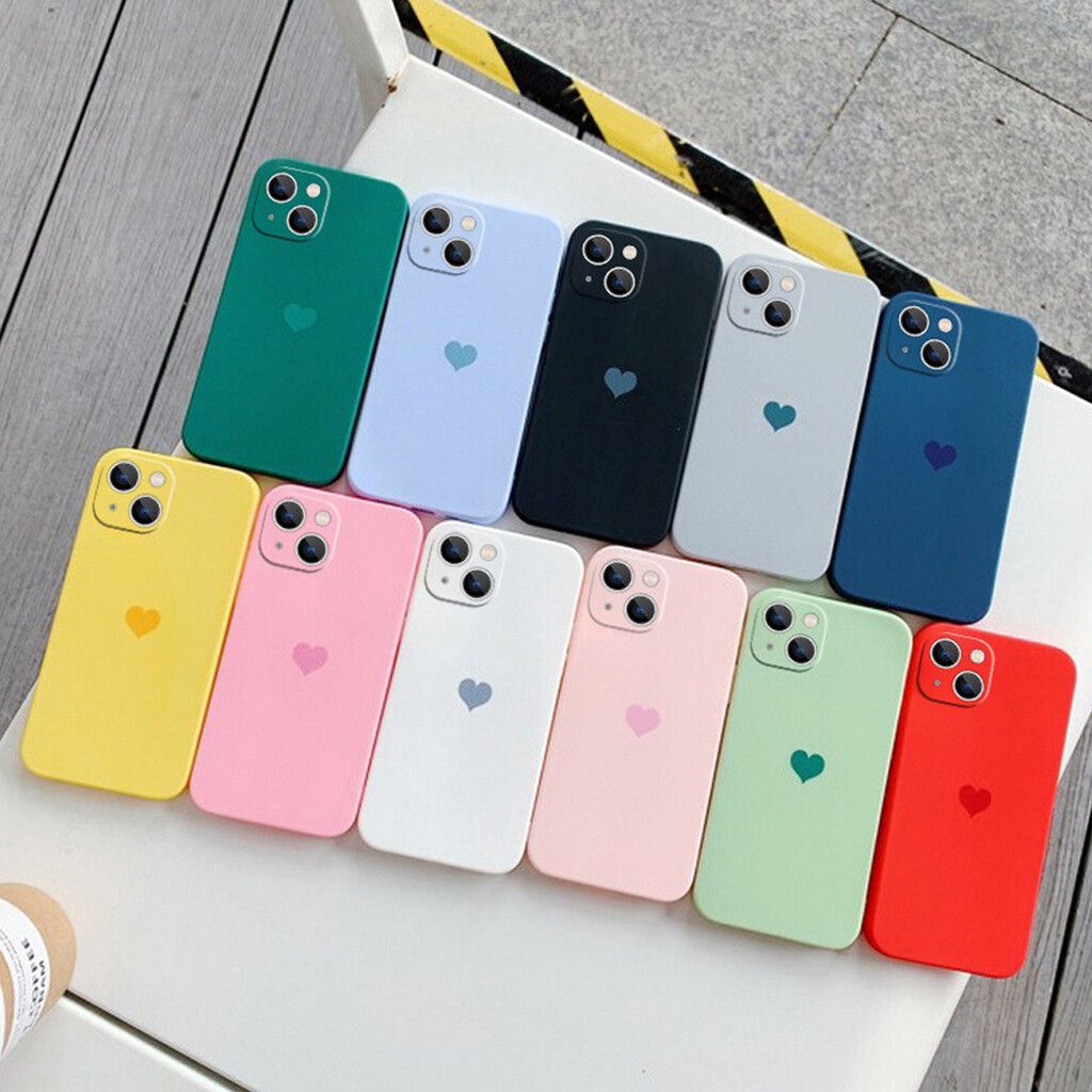 TPU Silicona Heart Iphone 13 - Imagen de 3