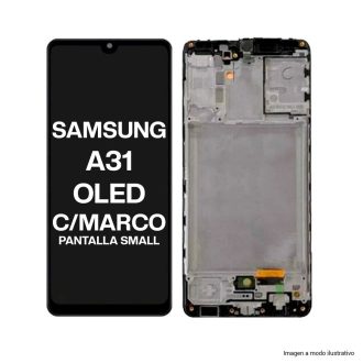 Modulo Samsung A31 Oled C/ Marco Negro