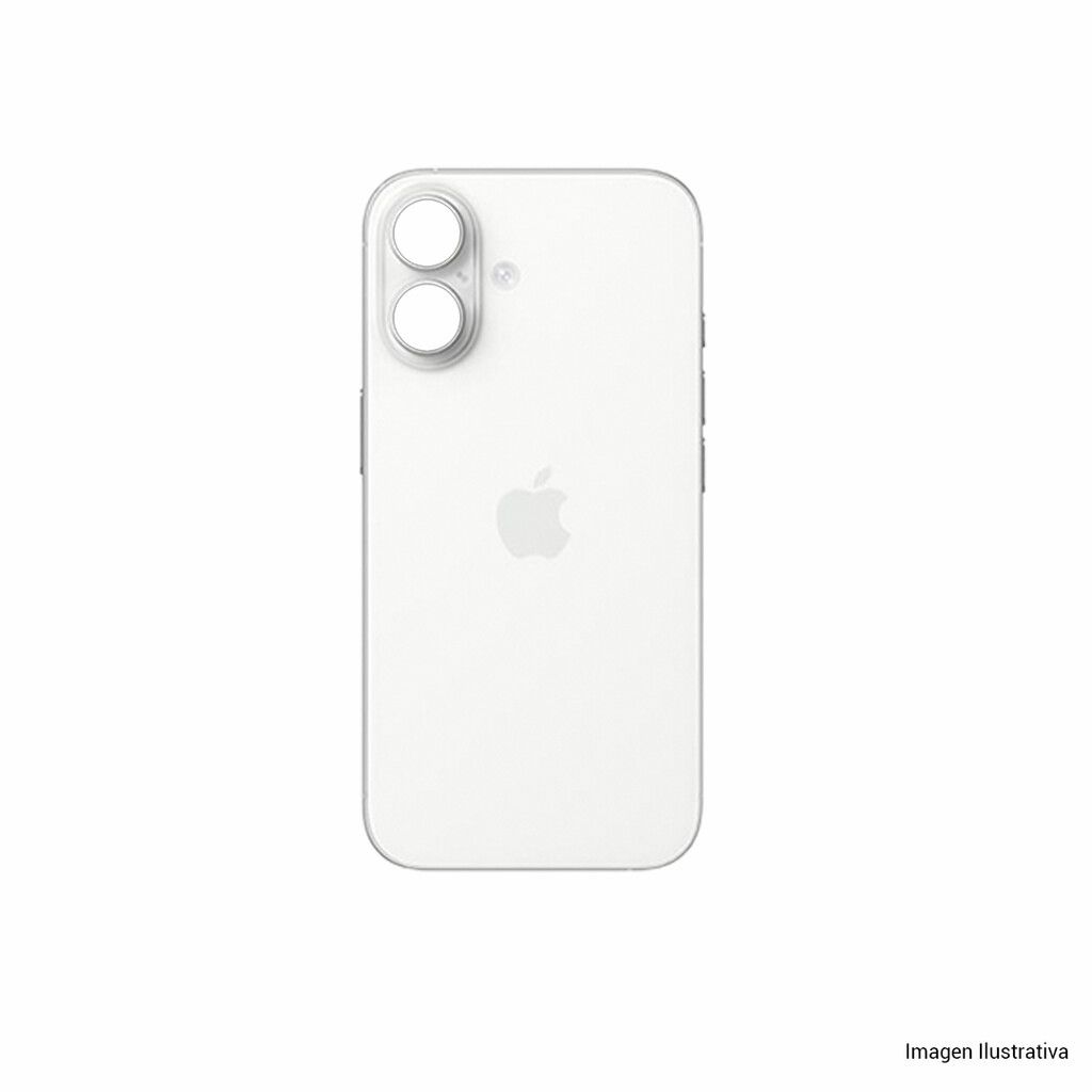 Tapa Trasera Iphone 16 Plus White