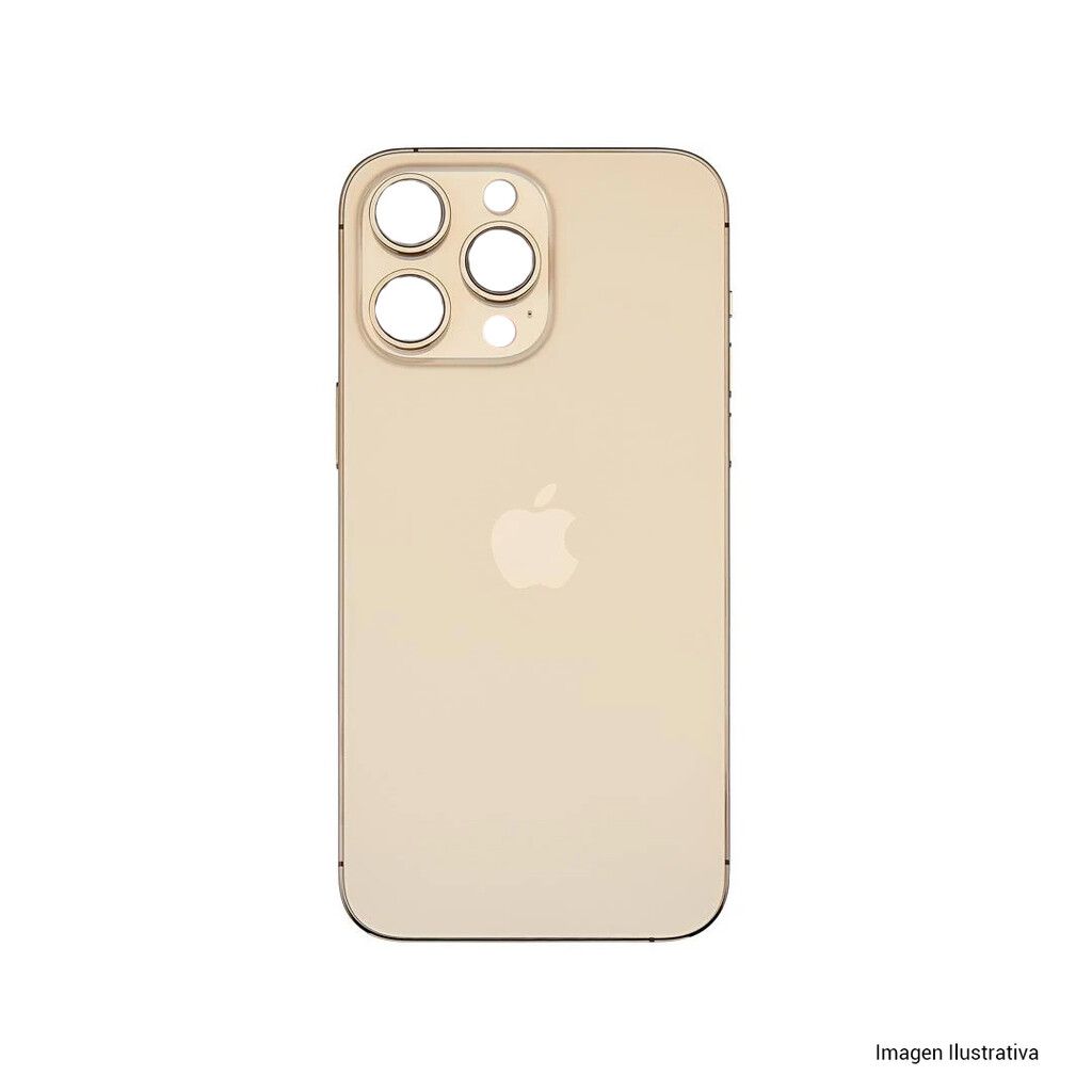 Tapa Trasera Iphone 14 Pro Max Gold