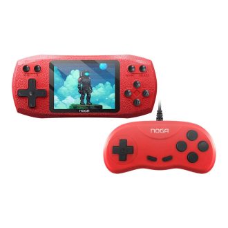 Consola Retro Noga + Joystick Pocky-18 Roja