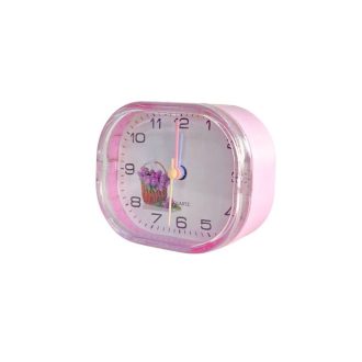 Reloj Despertador Rosado 611