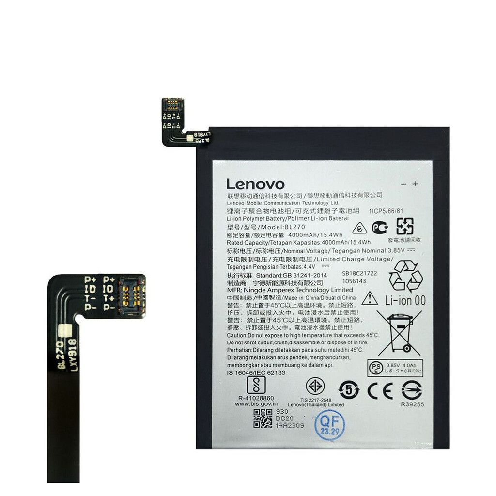 Bateria Motorola BL-270 / G6 Play-E5-Lenovo K6 Plus
