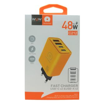 Cabezal 220V WUW  2 USB + 2 Tipo C 48W C212