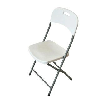 Silla Plegable Outdoors HDPE C2000 Blanca
