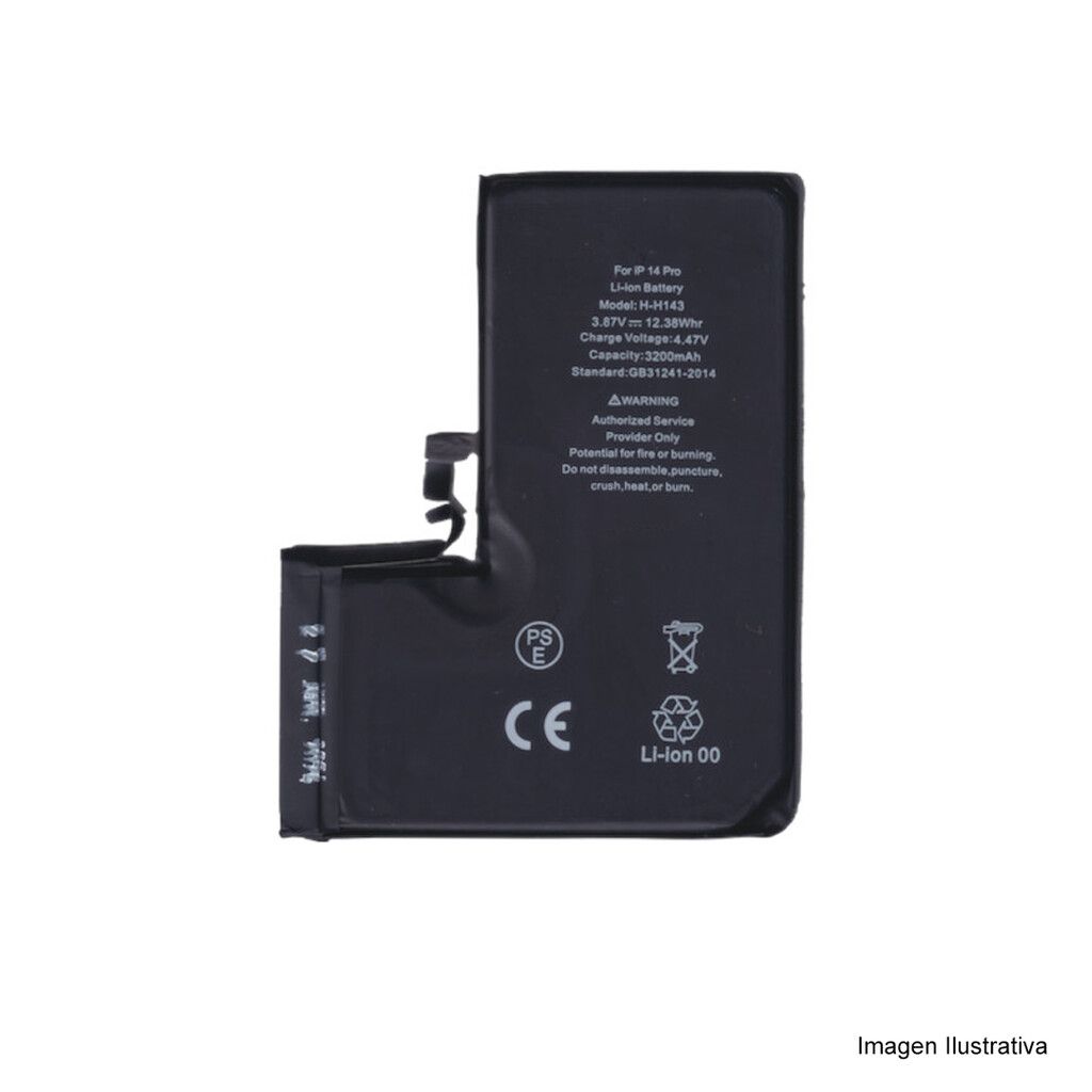 Bateria Original Iphone 14 Pro Black Foxconn