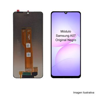 Modulo Samsung A07 Original Negro