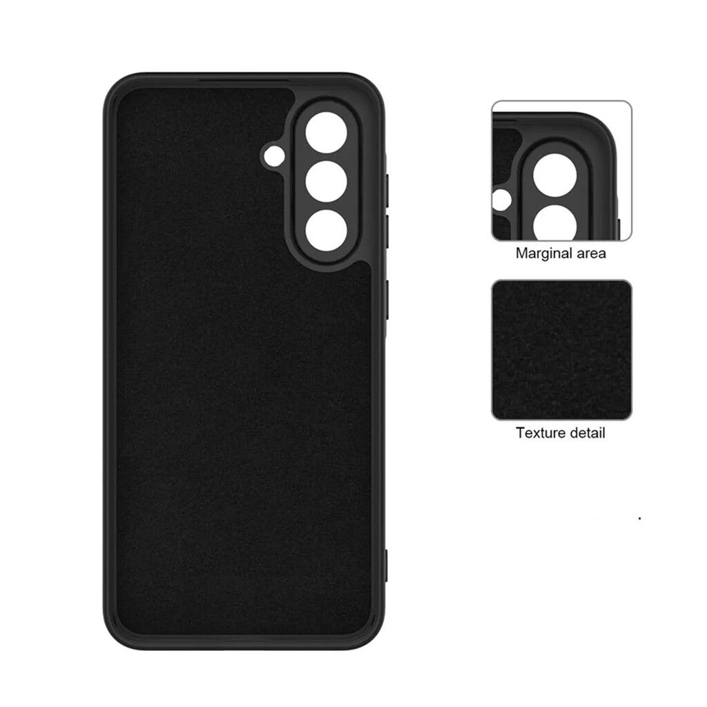 TPU Siliconada C/ Felpa Samsung A17 - Imagen de 2