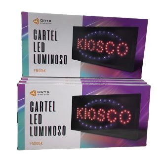 Cartel Luminoso Kiosco