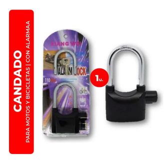 Candado con Alarma Xiang Wei