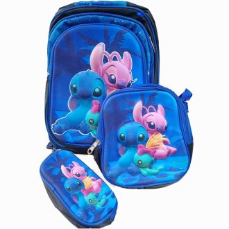 Set Mochila Infatil 3D Modelos Varios