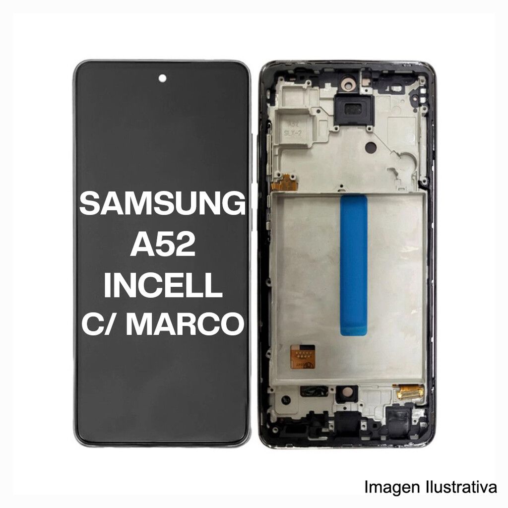 Modulo Samsung A52 - A52s Incell-Silver C/ Marco R-Tech