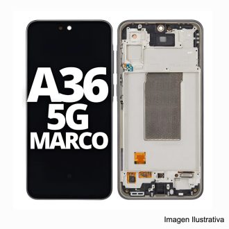 Modulo Samsung A36 Incell-Silver C/ Marco R-Tech