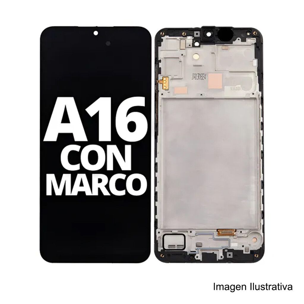 Modulo Samsung A16 Oled C/ Marco Negro
