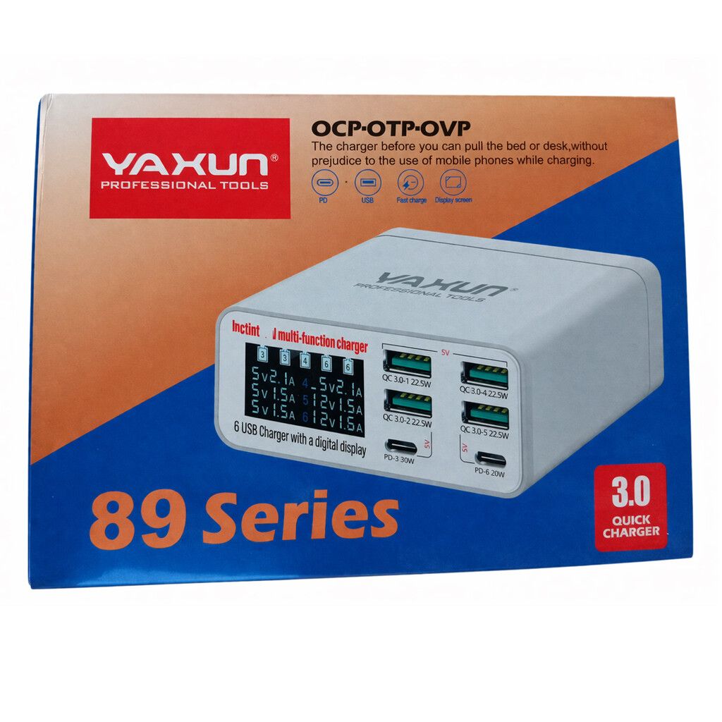 Multicargador Yaxun Icharge YX-899
