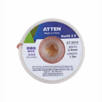 Malla Desoldadora Atten AT-2515 2,5mm X 1.5mt