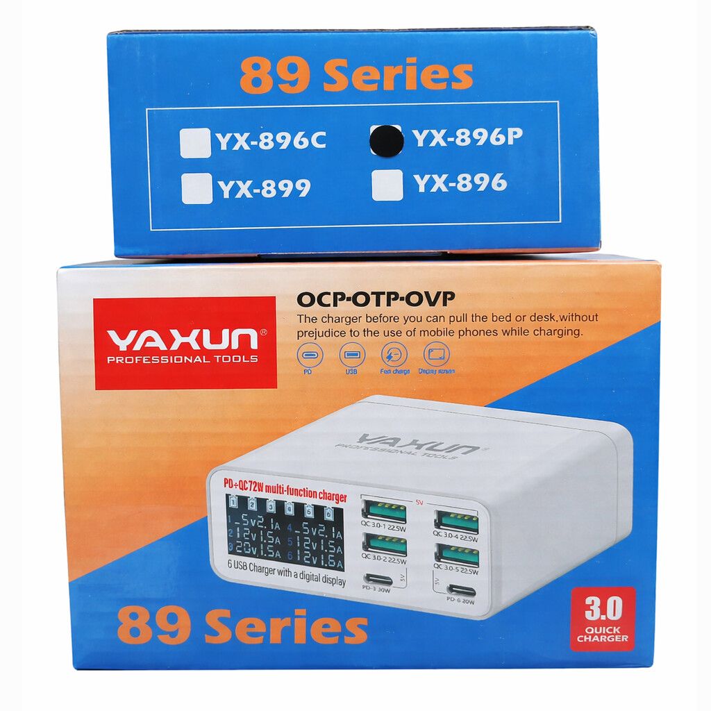 Multicargador Yaxun Icharge YX-896P - Imagen de 2