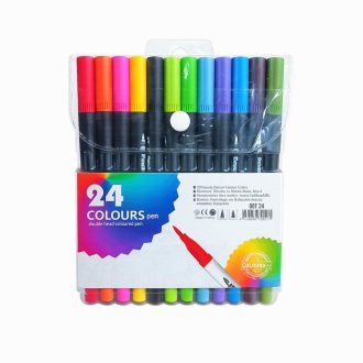 Marcadores Doble Punta x 24U 001-24