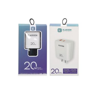 Cabezal 220V Karsen 20W USB + Tipo C