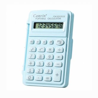 Calculadora Mini Camrin CM-328 Plus Celeste