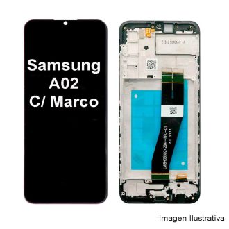 Modulo Samsung A02 Original C/ Marco Premium