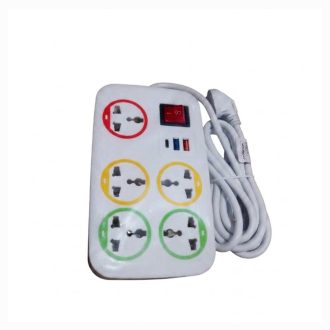 Zapatilla Eléctrica Euroginal 5 Tomas + 2USB + 1 Tipo C