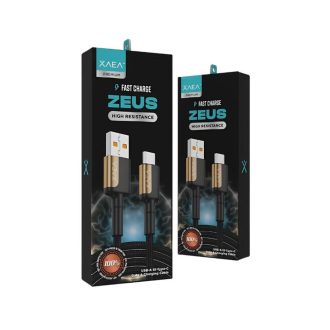Cable USB XAEA Zeus Tipo C MODX-103C Dorado