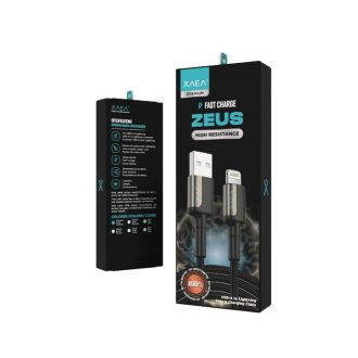 Cable USB XAEA Zeus Tipo C MODX-103C Plateado